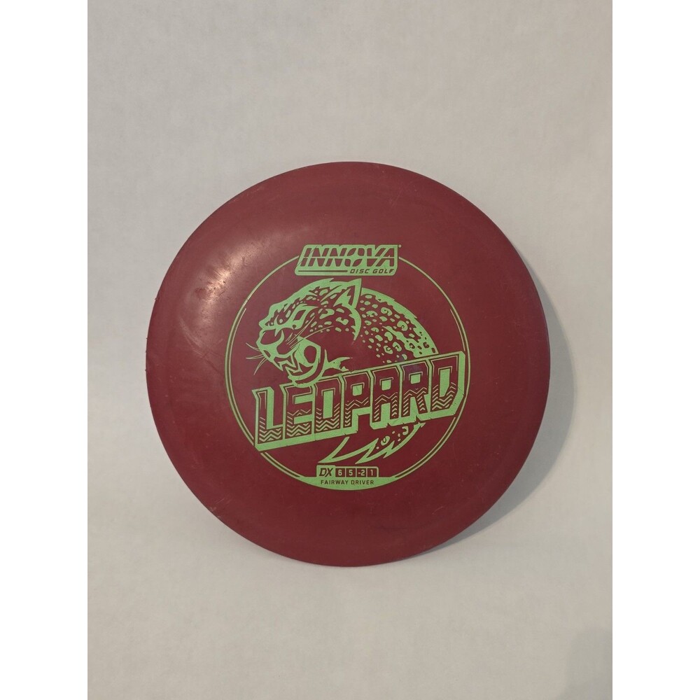 USED Innova DX Leopard Disc Golf Driver 150g Maroon